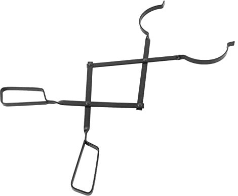 Kaminzange Eisen Lagerfeuer Kaminzange Holzofen Werkzeug Grill Camping Feuerstelle Werkzeug Feuerstelle Kaminholzzange Outdoor Lagerfeuer Kaminzange für drinnen und draußen