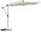 Hespéride - Freistehender quadratischer Sonnenschirm Manoa ton & weizen 2,5 x 2,5m aus Aluminium Stahl und Polyester
