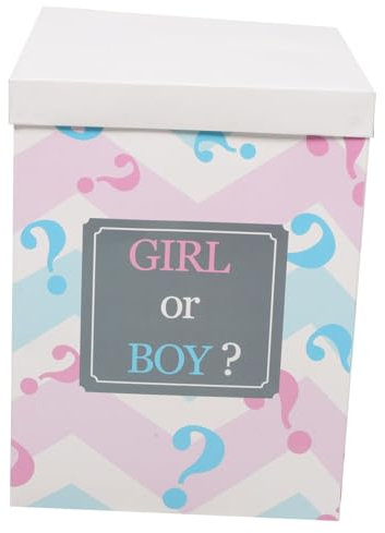 Boîte À Ballons Pour Le Du Bébé Boîte Décorative Géante En Papier Pour Garçon Ou Fille