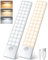YOOKESEN 78 LED Sottopensile Cucina, 23CM Luce Armadio con Sensore, 1500mAH Magnetico Lampada Led Ricaricabile, 4 Modalità Luce Notturna per Camera da Letto, corridoio, Armadio, Cucina.(2Pezzi | PRO)