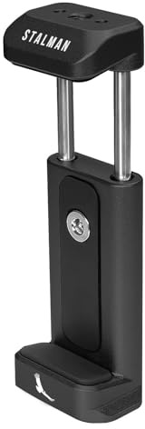 KONDOR BLUE x Tyler Stalman | Stalman Clamp Standard | Mobile Phone Rig, Phone Clamp, Anti-Twist Mounts & DJI Compatible | Raven Black