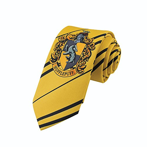 Cinereplicas - Harry Potter - Cravatta Bambini - Licenza Ufficiale - Casa Tassorosso - Giallo e Nero