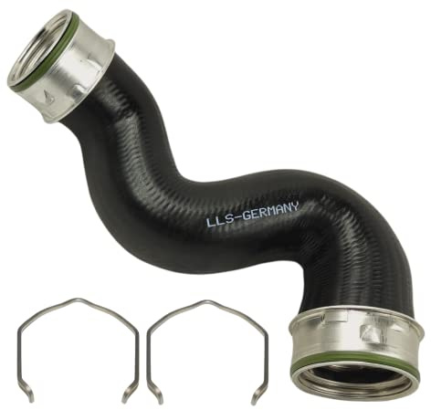 3B0145828G - Manguera turbo para aire de carga compatible con V.W. Passat B5 Variant Kombi 1.9 TDI 96 kW 130 CV, incluye 2 pinzas de sujeción