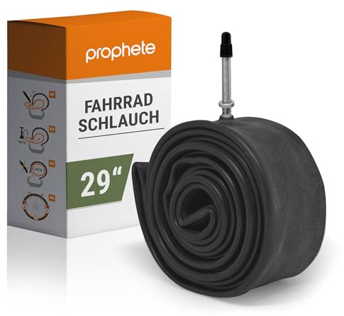 Prophete Fahrradschlauch mit Sclaverandventil, passend für 29 x 2,00 bis 29 x 2,35 Zoll, ETRTO: (50-622,54-622,55-622,57-622,60-622)