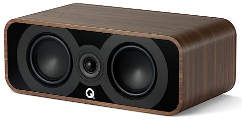 Q Acoustics Santos 5090 - Altoparlante centrale in palissandro, 2 x 4,5 medi/bassi, 1 x 1 tweeter, sistema stereo per Home Theater, TV surround e giradischi