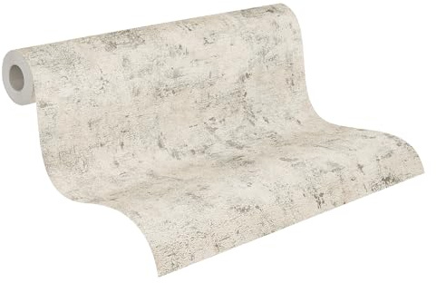 A.S. Création Carta da parati in tessuto non tessuto di alta qualità con effetto gesso, 10,05 m x 0,53 m, made in Germany