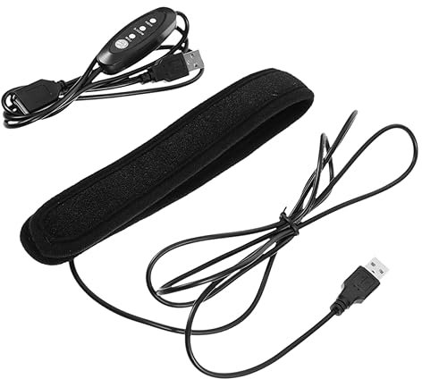 DOITOOL Calentador De Rocío USB para Cámara Calefactora De Neopreno Protector De Lente Compatible Telescopio