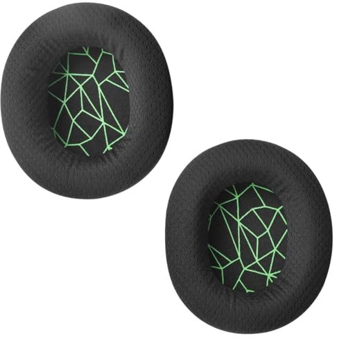 Sarini Cuscinetti Auricolari per Cuffie SteelSeries Custodia in Spugna Compatibile con SteelSeries Arctis 3 Arctis 5 Arctis 7 Arctis 9X Arctis PRO Cuffie - Confezione da 2