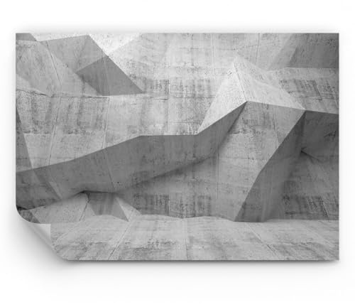 ARTTOR Papel pintado de papel no tejido Standard - Hormigón Pared Gris - 400x280 cm - Fotomurales XXL Moderna Decorativos Murales Papel tapiz fotográfico Dormitorio Para la sala - WF1AA400x280-4183