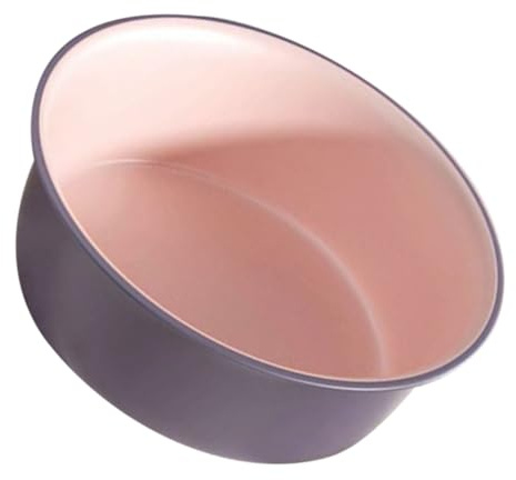 LIFKOME Bassine Bain Multifonction Taille Moyenne En Plastique Bicolore Rose Violet Pour Soins Des Pieds Usage Intérieur Pratique Légère Compacte