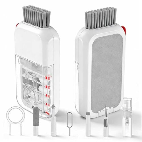 New Generation Keyboard Cleaner Laptop Cleaning kit, Multi-Function Computer Earbuds Cleaning Pen Portable Electronics Brush with Keycap Puller for Headphones Earphones PC Tablet Camera Lens Monitor