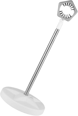 Alipis Support de Sèche-cheveux Télescopique Hauteur Réglable 59-127 Cm Support de Fixation sans Utilisation des Mains pour Toilettage Animaux Domestiques Usage Salle de Bain Gris