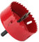 Hole Saw 90mm Bi-Metal Holesaw Cut with Hexagon Adapter Centring Drill Arbor Pilot Drill Bit Wood Plastic w/Rod for Wood Aluminum Iron Plastic