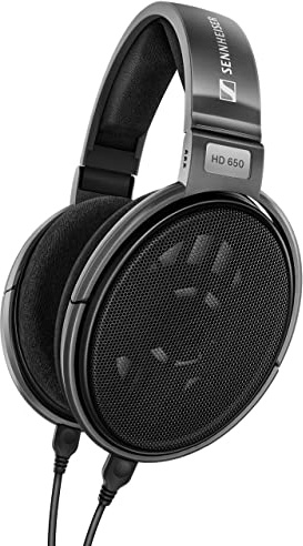 Sennheiser HD650 Open Back Headphones with Detachable Cable - 2019 Edition