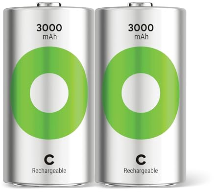 GP RECYKO C Baby Akku NiMH 3000 mAh, 1,2V, 2 Stück