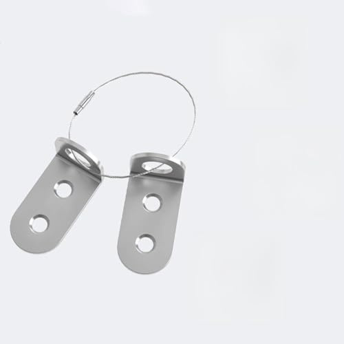 LatoYard Dispositivo antivuelco de seguridad infantil, juego de 12 soportes en ángulo recto para montaje en pared de muebles, con hierro galvanizado, durabilidad e instalación segura para armarios de