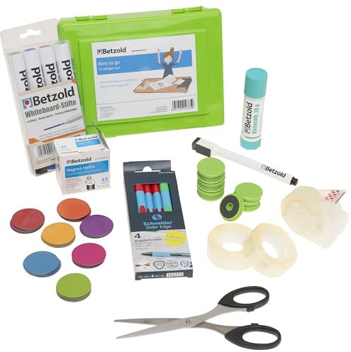 Betzold - Lehrerbedarf Büro to go, 12-teiliges Set - Lehrer-Materialien