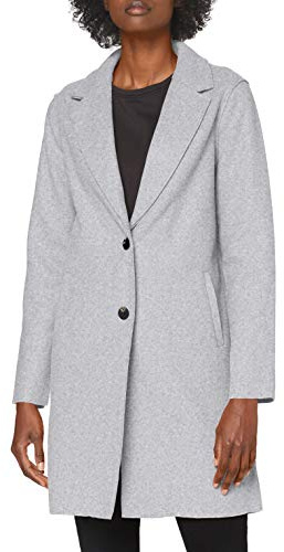 ONLY Coat ONLCARRIE Coat Light Grey Melange s Light Grey Melange S