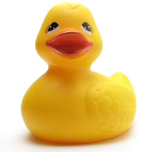 Duckshop I papera da bagno XXL Maja – giallo I paperella I cigolii I regalo per bambini I presenti collezionisti