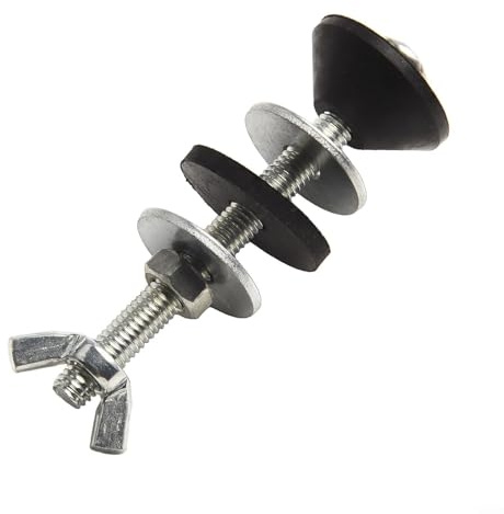 Soluzioni di riparazione WC Kit di montaggio per cassetta con bulloni resistenti e affidabili (acciaio inox)