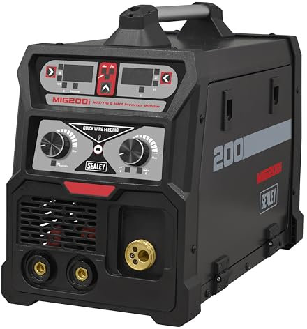 Sealey MIG/TIG & MMA (ARC/STICK) Inverter Welder 200A - MIG200i