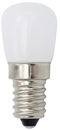A/R Bombillas de candelabro E12 | E12 Base 3W Luz para refrigerador,Bombillas para Secadora de candelabro, lámpara de iluminación para el hogar del Techo del congelador, AC220-240V cálido/Blanco