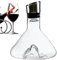 Weinkaraffe Dekanter, Weindekanter | 1500 ml Weinkaraffe aus Glas mit integriertem Spender | Eleganter Dekanter, Weinbelüfter für Weinliebhaber