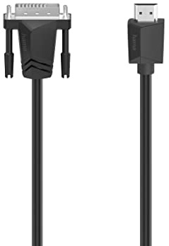 Hama | HDMI-DVI/D-kabel (HDMI-kabel DVI, Ultra-HD 4k, 1,5 m) svart