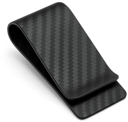 Clips en fibre de carbone pour homme