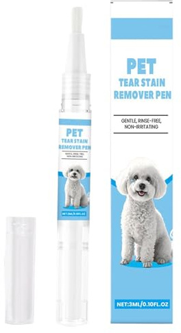 Genérico Limpiador de Manchas de Lágrimas para Perros de Claro,Producto De Limpieza para Manchas Lagrimales En Gatos - Suministros de Aseo y Limpieza Diaria para Mascotas Cachorros y Gatitos