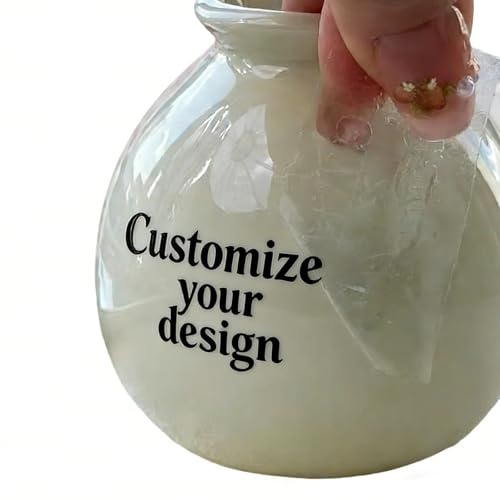 Custom Stickers for Business Logo, UV Transfer Custom Clear DTF Film Stickers Waterproof Personalized Text/Logo/Photo for Business Labels
