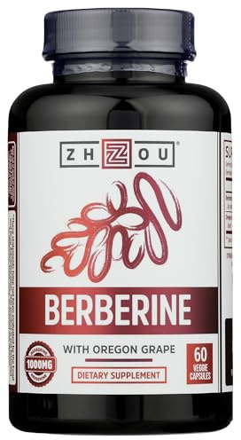 ZHOU NUTRITION Oregon Grape Berberine 60 Count, 60 CT