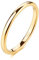 Zakk Ring Damen Herren 2mm 4mm 6mm 8mm Gelbgold Wolfram Poliert Schmal Ringe Verlobungsringe Ehering Hochzeitsband (2mm, 55 (17.5))