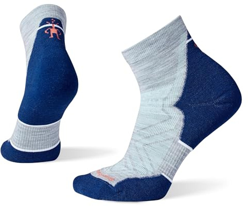 Smartwool Targeted Cushion Women's Running Socks, Merino Wool Low Cut Ladies Trainer Socks, Walking & Sport Seamless, Lightweight & Breathable Natural Merino - Light Gray, M