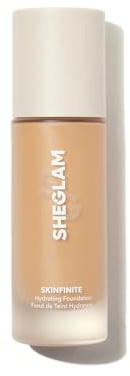 SHEGLAM Skinfinite Flawless Dewy Hydrating Foundation Full Coverage Liquid Foundation - Nude