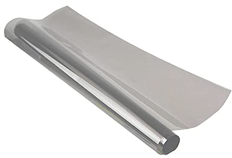 Baceyong Film de protection solaire PET Tint UV pour pare-brise de voiture, film noir auto-adhésif de fenêtre de voiture, transmission 1-50 %