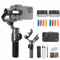 Zhiyun Smooth 5S Combo Gray Gimbal Stabilizer for Smartphone iPhone 14 13 12 11 X 8 Pro Max Plus Samsung Android for YouTube Tiktok Vlogging Zhiyun Smooth 5 Phone Gimbal Upgraded+1PCS Mini LED Light