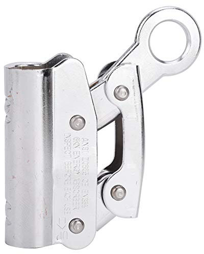 Équipement Anti-Chute d'escalade, Outil de Protection Anti-Chute de Corde de sécurité D'équipement de Verrouillage Automatique Anti-Chute d'acier allié pour Le Travail Aérien