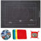 Jigsaw Mat for 1500 Pieces with 4 Sorting Trays - Foldable and Portable Jigsaw Board for Easy Storage and Puzzle Organization, Perfect for Puzzle Enthusiasts and Family Use