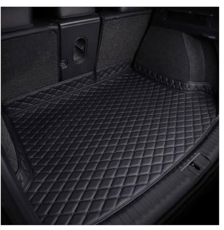 HZXCDRV Auto Leder Kofferraummatte für VW Tiguan 3 2024 2025 2025 2026, Wasserdicht Kofferraumwanne Schutzmatte Antirutsch Kofferraum Schutz
