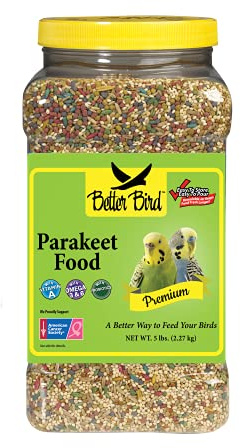 Premium Parakeet Food, 5 lb Jar