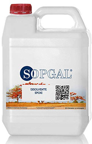 Sopgal Disolvente Pintura Epoxi (5 ltr) - Reduce la viscosidad, aumenta el agarre y es apto para limpieza de útiles