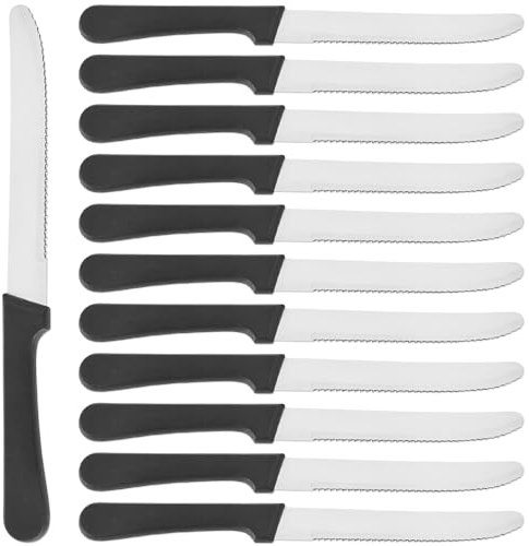 Coltelli da bistecca 12 pezzi acciaio inox 22 cm coltelli bistecca coltelli da bistecca da tavola coltelli carne bistecca coltello bistecca coltelli da carne da tavola coltello da bistecca