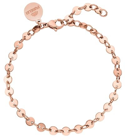 Purelei® Pure Armband (18K Rosegold) – Elegantes, verspieltes Damen Armband – Edelstahl – Verstellbare Länge 16-19 cm – Hawaiianisch inspiriert & wasserfest