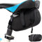Vimmvid 1 Stück Satteltaschen für Fahrrad Set, Fahrrad Satteltasche, Wasserdicht Fahrradtasche Klett Befestigung für Rennrad Faltrad