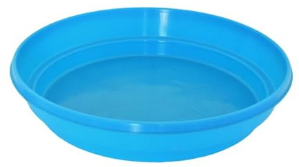Ronyme Baño para pájaros, Bandeja Redonda de para Jaula, Cuenco para Palomas, para Exteriores, jardín, Patio, Accesorios de baño.