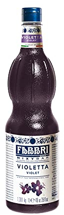 Fabbri Sirop aromatique italien Violet, 1 litre