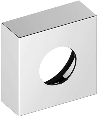 KEUCO 59553050282 Extension Rosette for Flush-Mounted Thermostatic Fitting Square Brushed Nickel