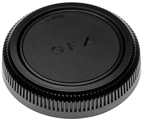 vhbw Objektiv-Rückdeckel kompatibel mit Fujifilm GFX-Serie - Kunststoff, Schwarz