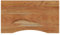 Kangmusi Schreibtischplatte 80x50x2,5 cm Rechteckig Massivholz Akazie, kangmusi370162